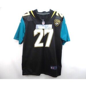 NFL Jacksonville Jaguars #27 Leonard Fournette Mens Jersey Black Size L